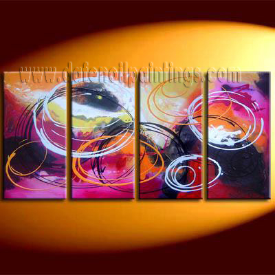 Modern Oil Paintings on canvas abstract painting -set08117