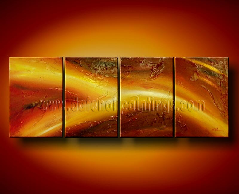 Modern Oil Paintings on canvas abstract painting -set08127