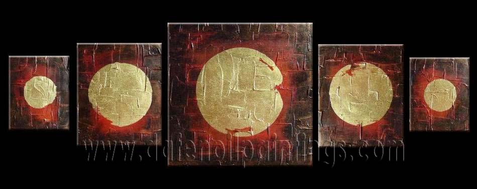 Modern Oil Paintings on canvas abstract painting -set08134