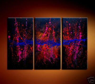 Modern Oil Paintings on canvas abstract painting -set08178