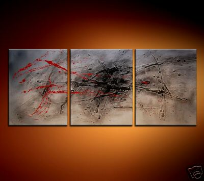 Modern Oil Paintings on canvas abstract painting -set08182