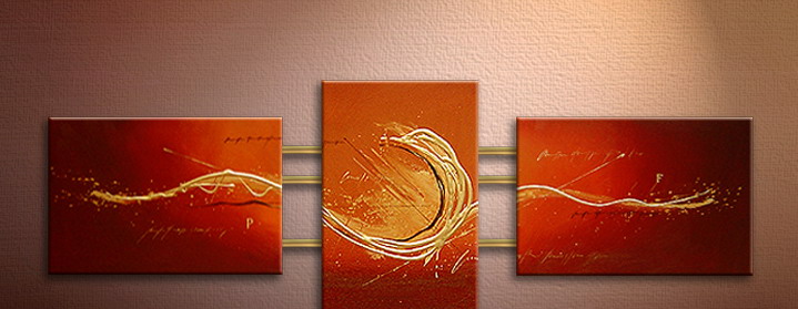 Modern Oil Paintings on canvas abstract painting -set09070