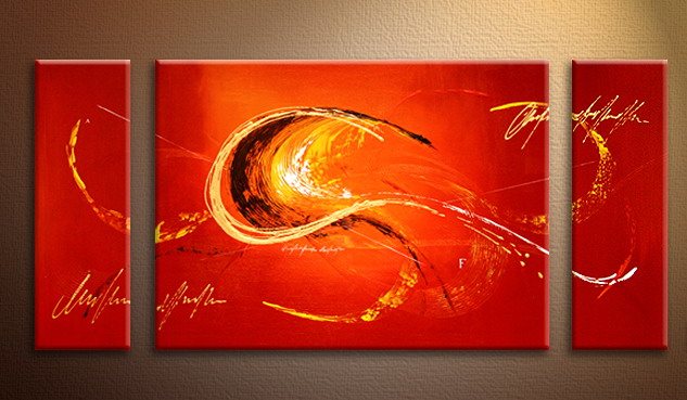 Modern Oil Paintings on canvas abstract painting -set09086