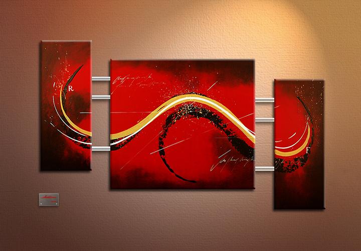 Modern Oil Paintings on canvas abstract painting -set09100