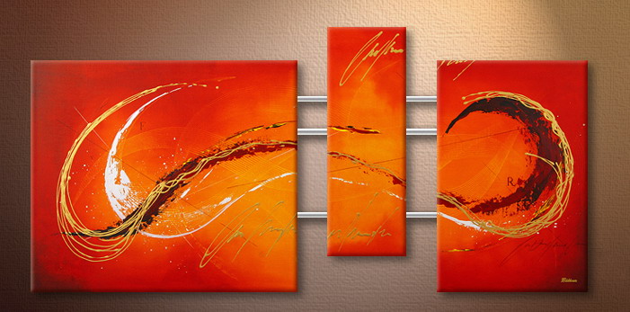 Modern Oil Paintings on canvas abstract painting -set09119