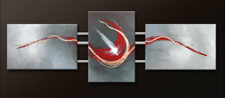 Modern Oil Paintings on canvas abstract painting -set09132