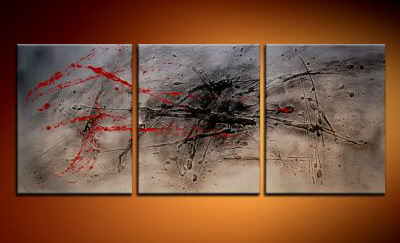 Modern Oil Paintings on canvas abstract painting -set09206