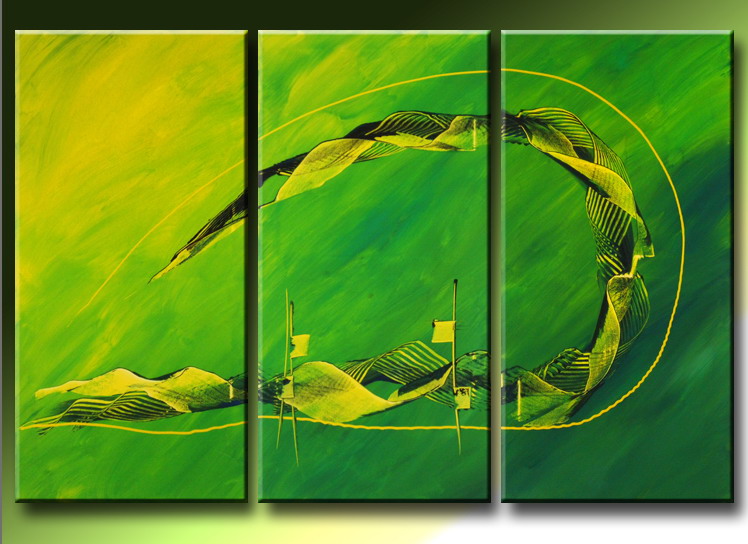 Modern Oil Paintings on canvas abstract painting -set09225