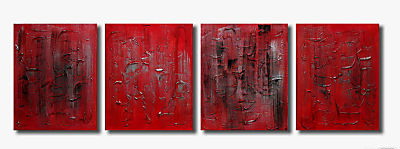 Modern Oil Paintings on canvas abstract painting -set09230