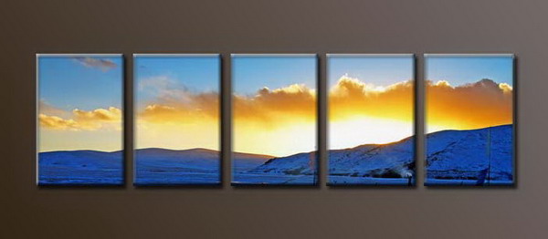 Modern Oil Paintings on canvas seascape painting -set10151