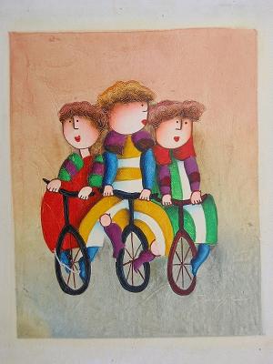 Dafen Oil Painting on canvas -child58