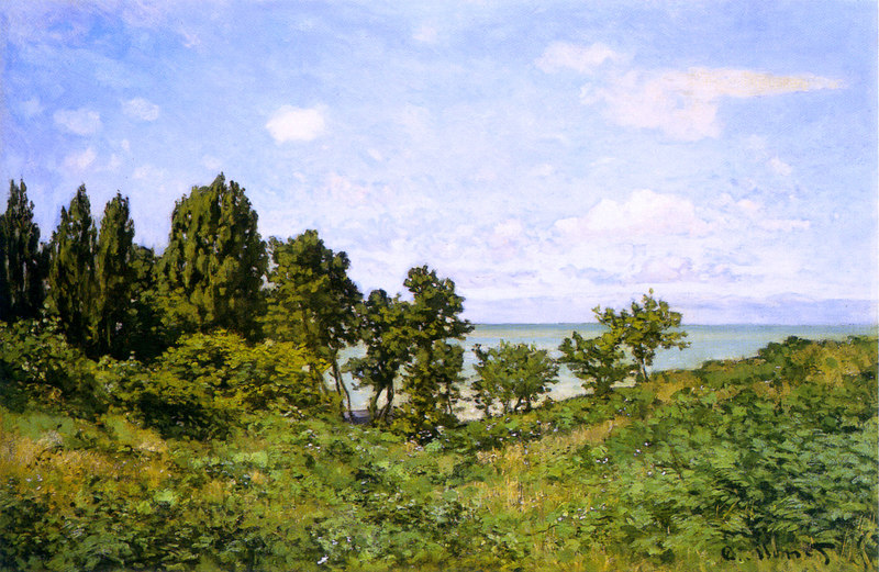 Cloude Monet Oil Paintings By the Sea - Click Image to Close