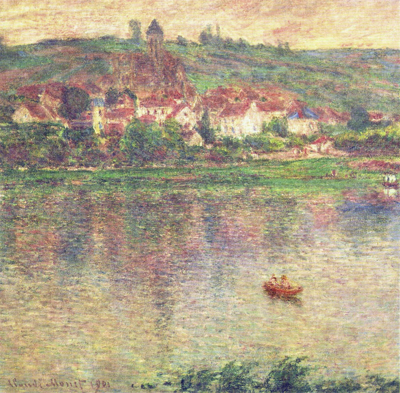 Cloude Monet Classical Oil Paintings Vetheuil 3 1901 - Click Image to Close