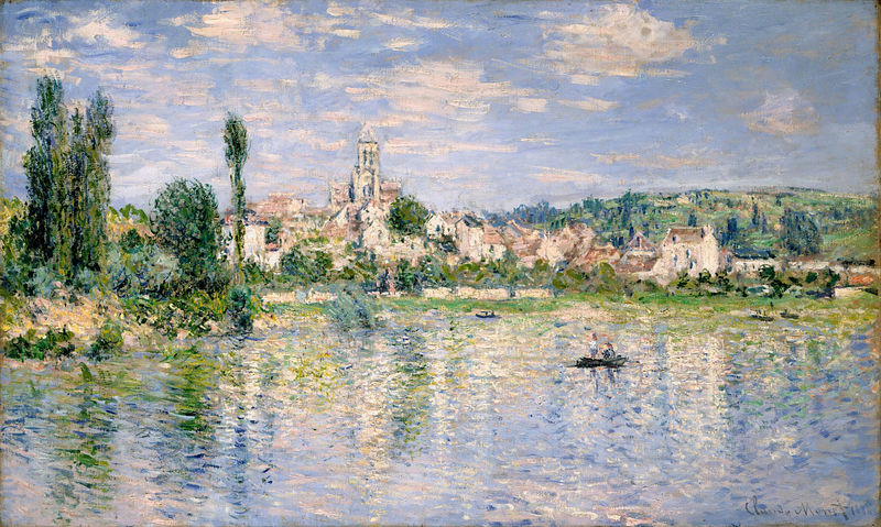 Cloude Monet Classical Oil Paintings Vetheuil in Summer 1880 - Click Image to Close