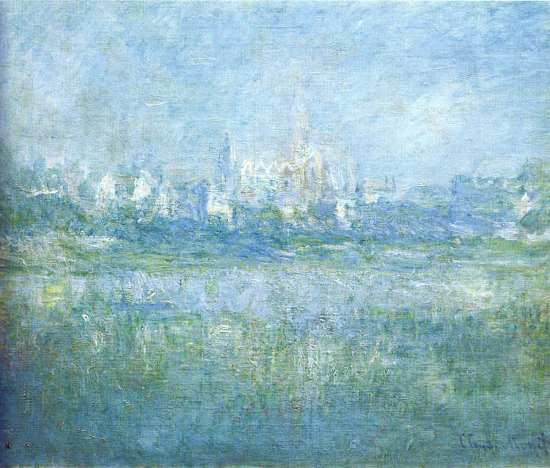 Cloude Monet Paintings Vetheuil in the Fog 1879