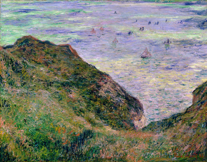 Cloude Monet Oil Paintings View Over the Sea 1882