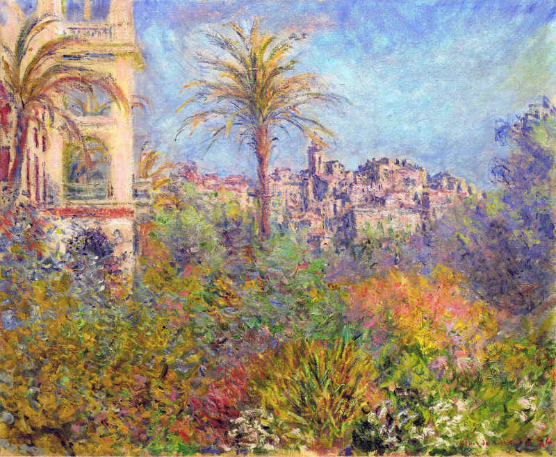 Cloude Monet Paintings Villas at Bordighera 3 1884