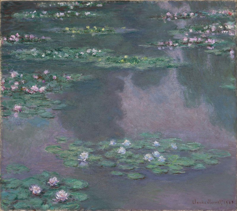 Cloude Monet Oil Painting Water Lilies 1905 - Click Image to Close