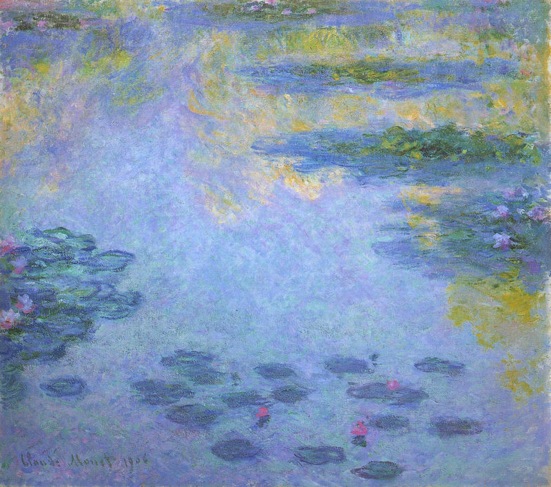 Cloude Monet Oil Painting Water Lilies 1906 - Click Image to Close