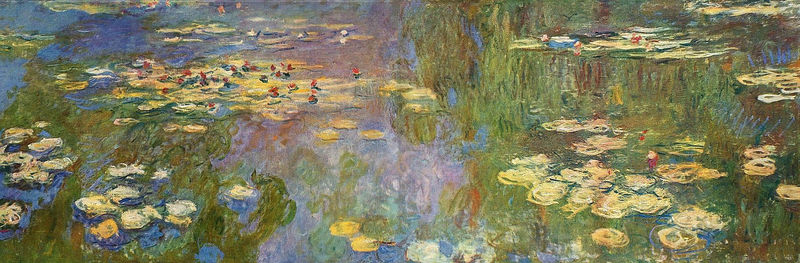 Cloude Monet Classical Oil Paintings Water Lilies 1915 - Click Image to Close