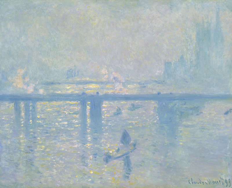 Cloude Monet Oil Painting Charing Cross Bridge 1899 - Click Image to Close