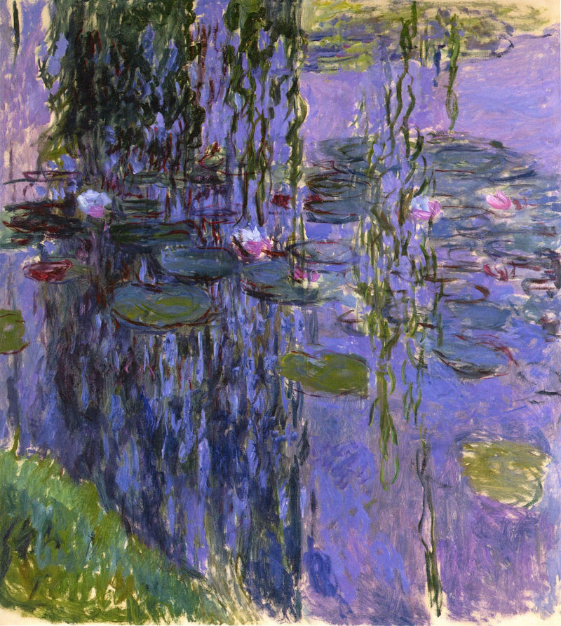 Cloude Monet Oil Painting Water Lilies 4 1919