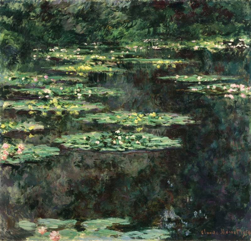 Cloude Monet Classical Oil Paintings Water Lilies 5 1904 - Click Image to Close