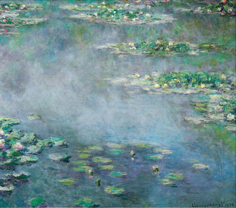 Cloude Monet Oil Painting Water Lilies 5 1906