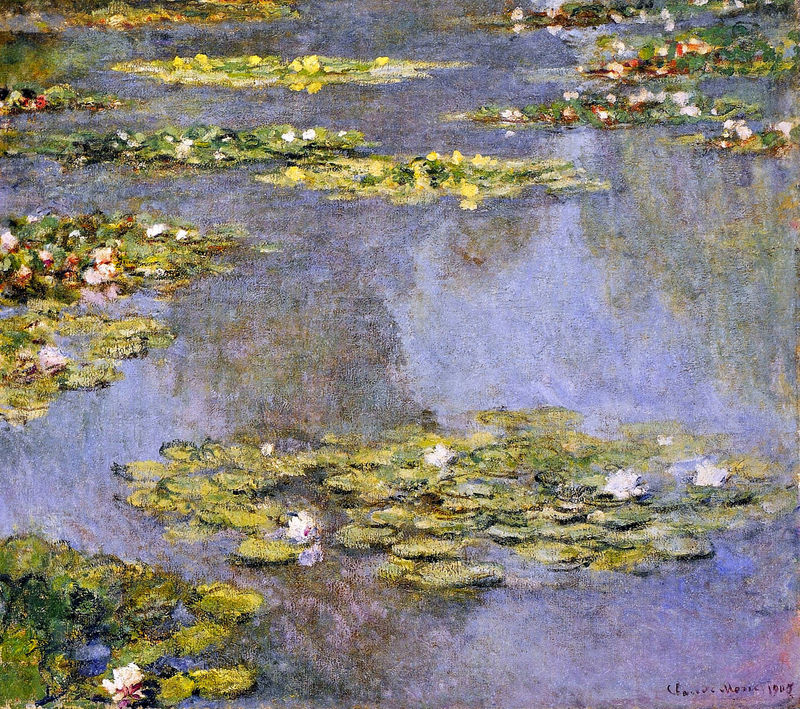 Cloude Monet Oil Painting Water Lilies 7 1905 - Click Image to Close