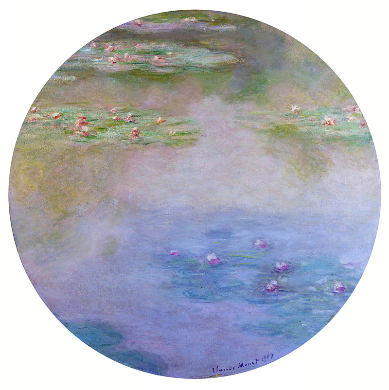 Cloude Monet Classical Oil Paintings Water Lilies 8 1907 - Click Image to Close