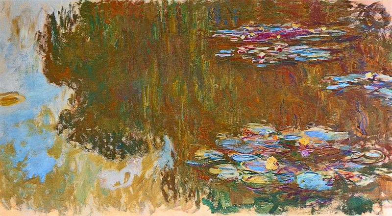 Cloude Monet Classical Oil Paintings Water Lilies 8 1919 - Click Image to Close