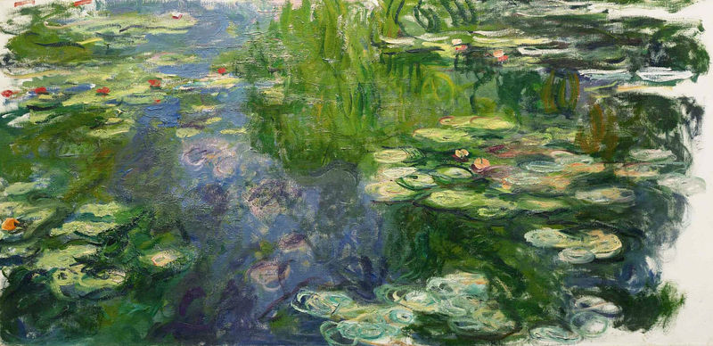 Cloude Monet Classical Oil Paintings Water Lilies 9 1919 - Click Image to Close