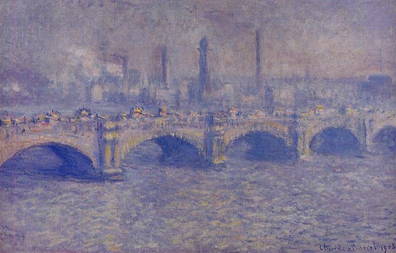 Monet Oil Paintings Waterloo Bridge, Sunlight Effect 3 1903