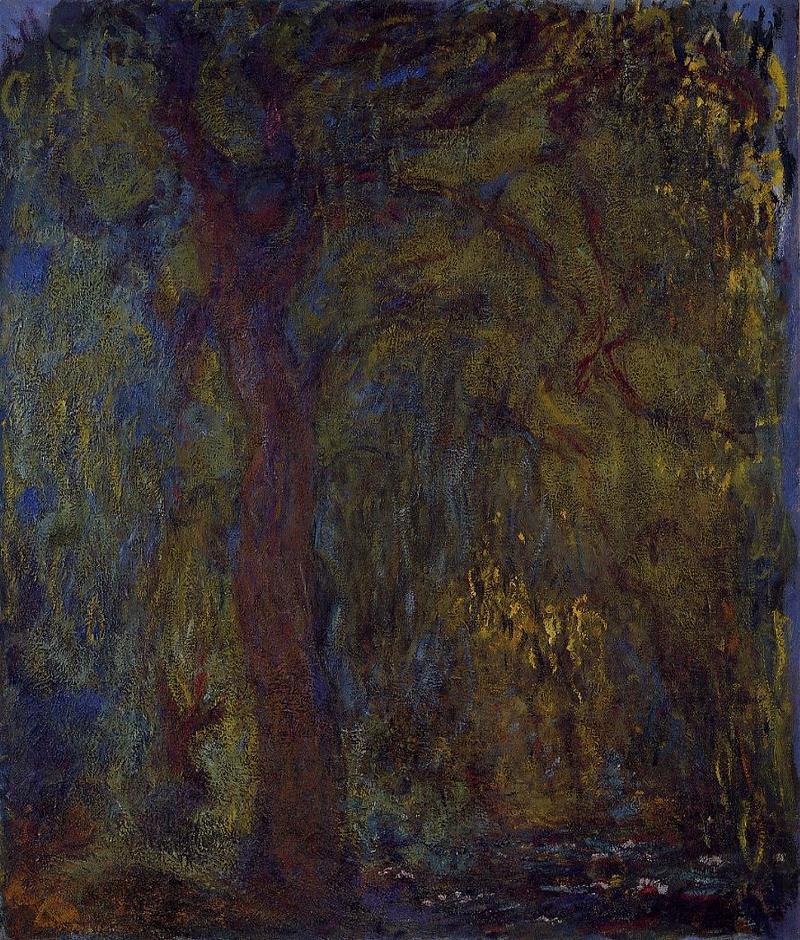 Cloude Monet Paintings Weeping Willow 6 1919