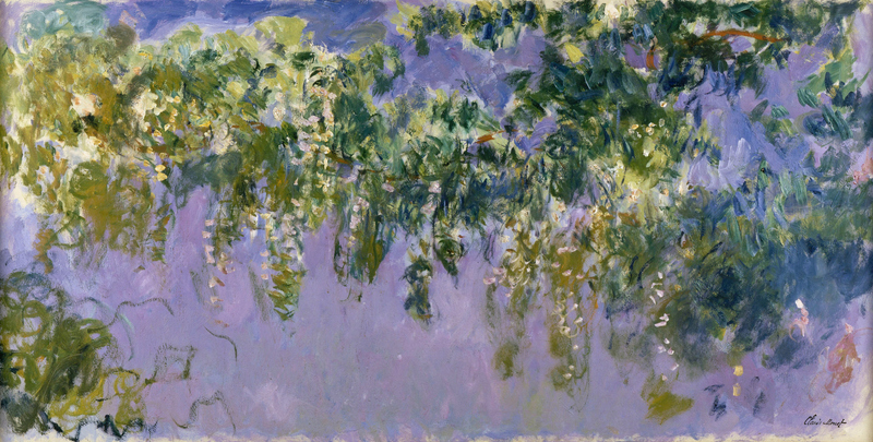 Cloude Monet Classical Oil Paintings Wisteria - Click Image to Close