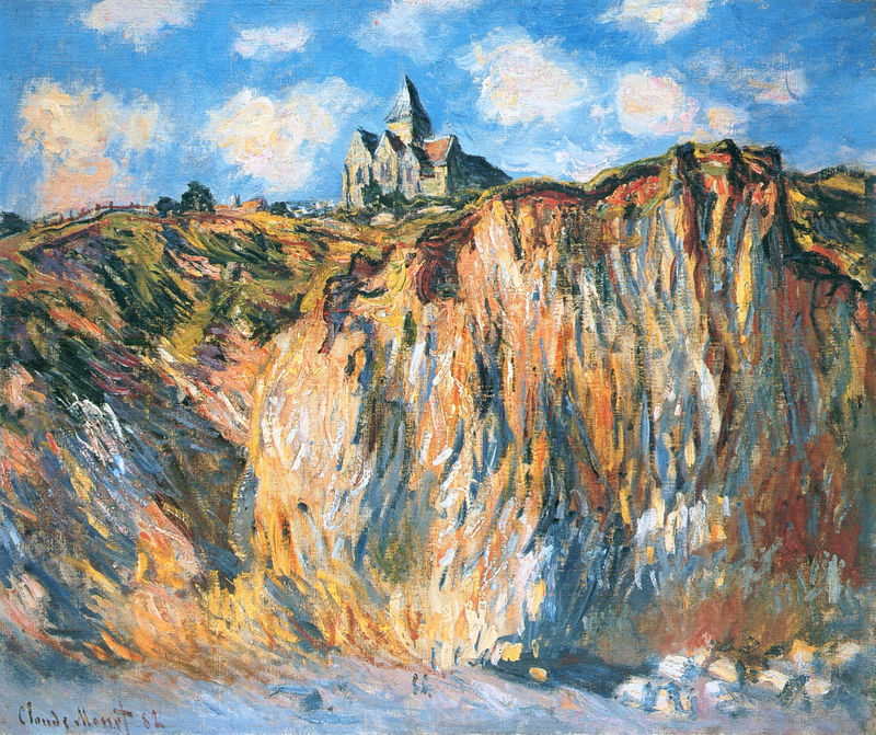 Cloude Monet Oil Painting Church at Varengeville, Morning 1882 - Click Image to Close