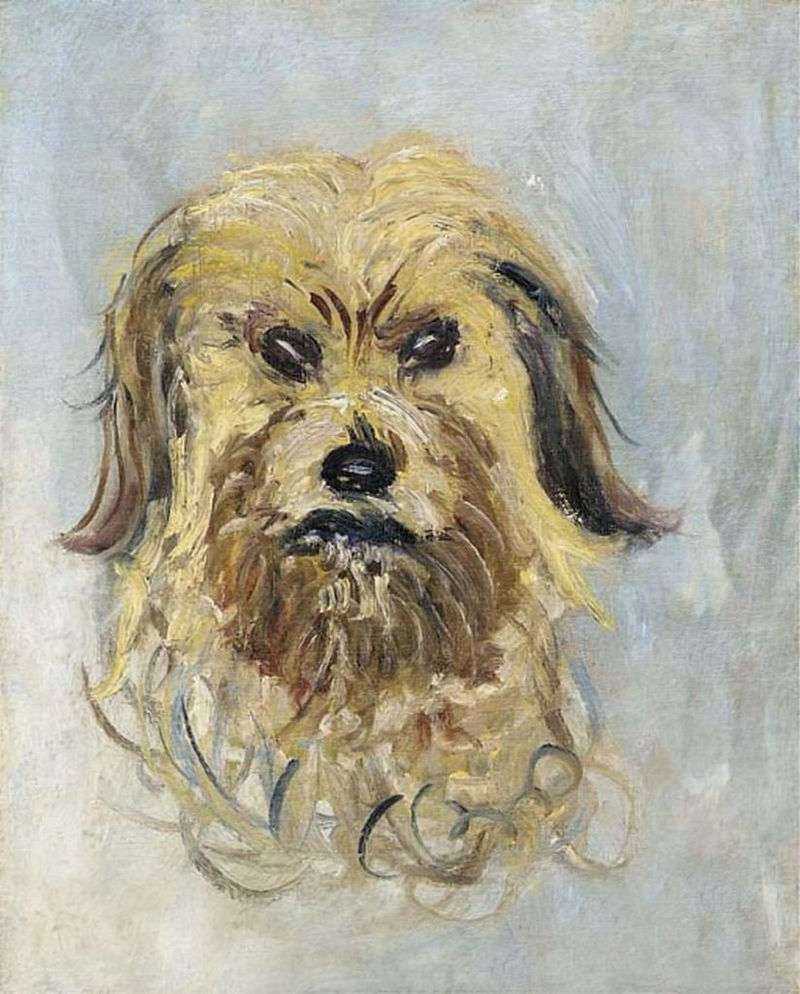 Cloude Monet Oil Paintings Head of the Dog 1882 - Click Image to Close