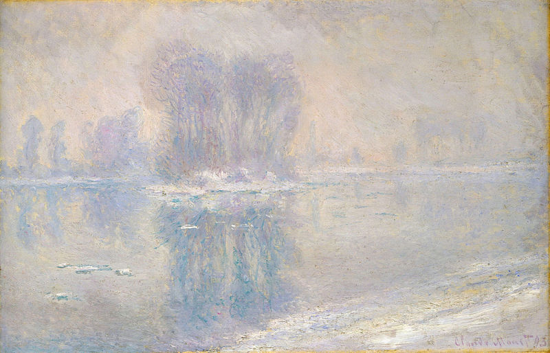 Cloude Monet Oil Paintings Ice on the Siene at Bennecourt 1897 - Click Image to Close