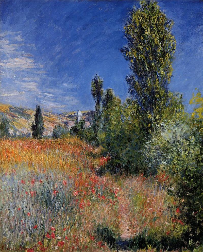 Cloude Monet Oil Painting Landscape on the Ile Saint-Martin 1881 - Click Image to Close