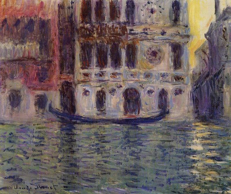 Cloude Monet Oil Painting Palazzo Dario 1908 - Click Image to Close