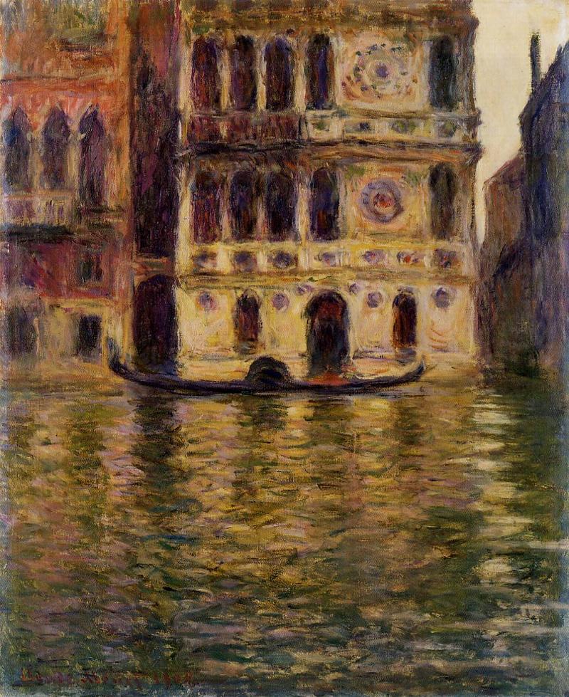 Cloude Monet Oil Painting Palazzo Dario 3 1908 - Click Image to Close