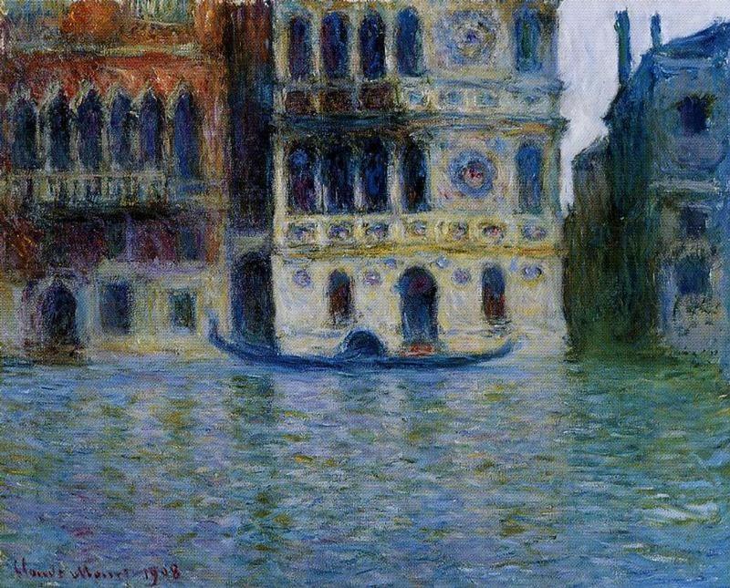 Cloude Monet Oil Painting Palazzo Dario 4 1908 - Click Image to Close