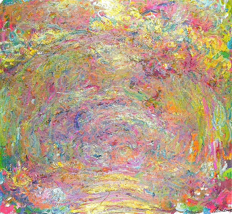 Cloude Monet Paintings Path under the Rose Trellises 1924