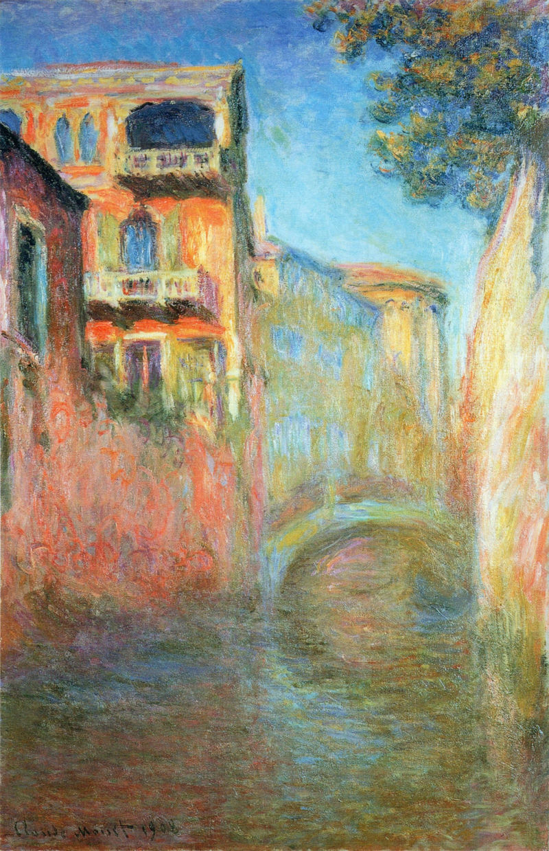 Cloude Monet Classical Oil Paintings Rio della Salute 1908 - Click Image to Close