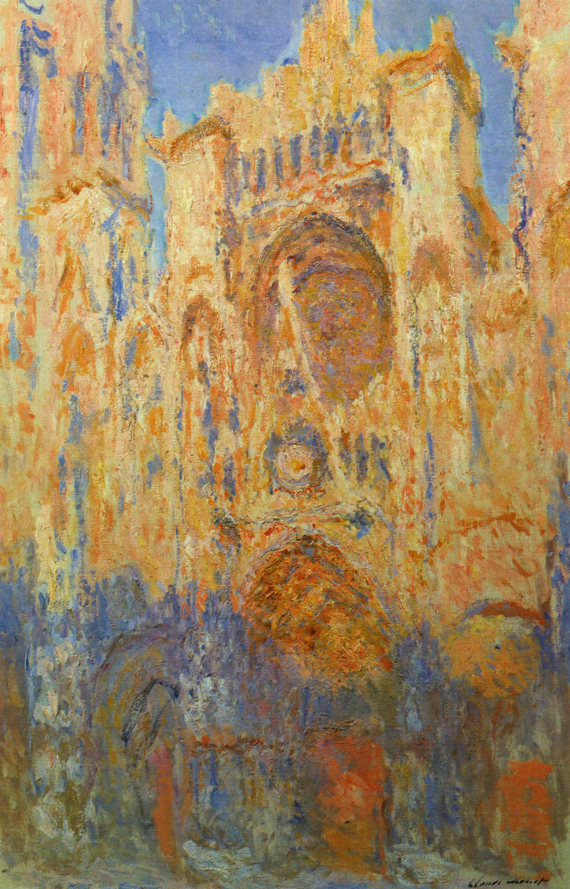 Cloude Monet Oil Paintings Rouen Cathedral 1893 - Click Image to Close