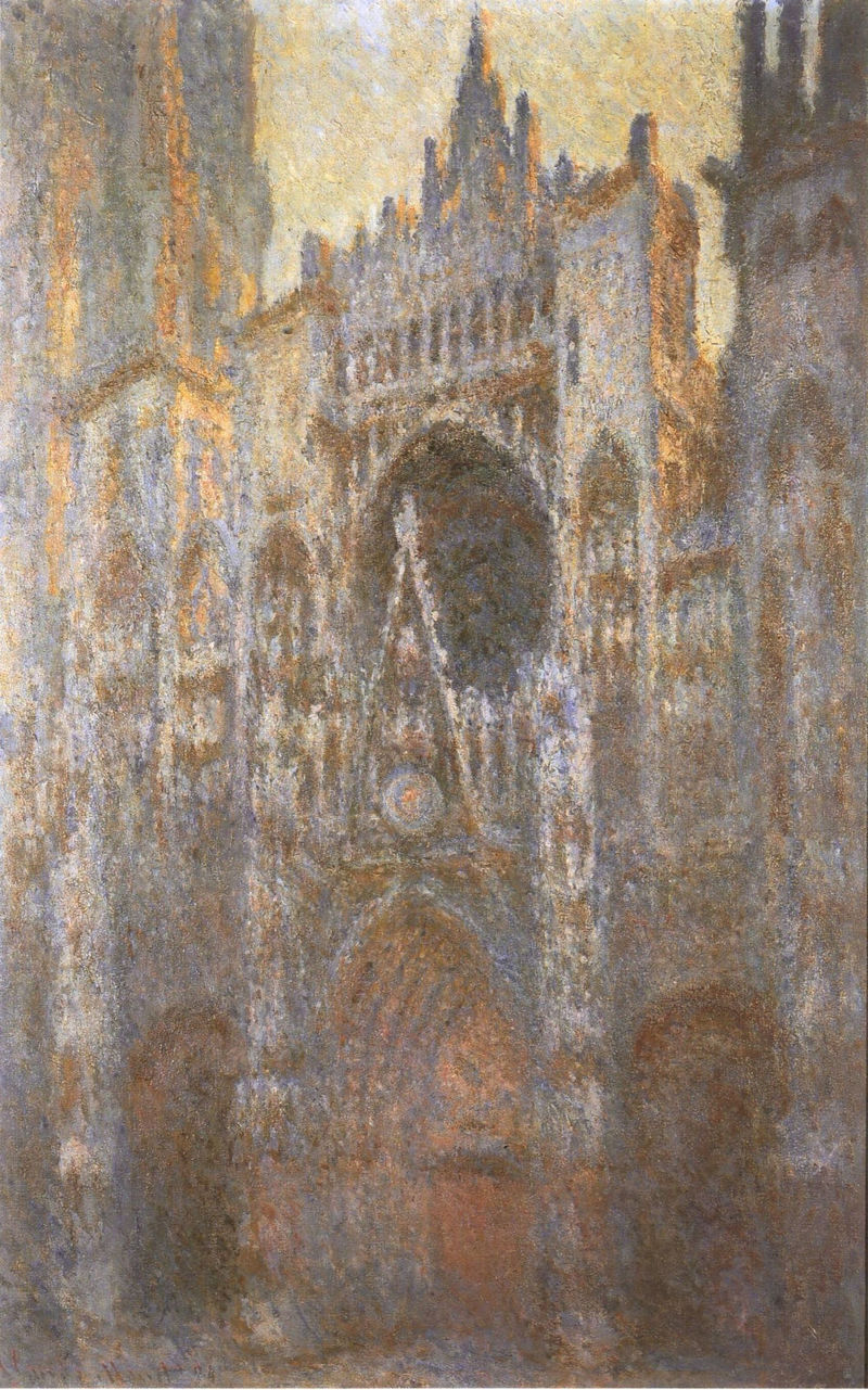 Cloude Monet Oil Paintings Rouen Cathedral 2 1894 - Click Image to Close