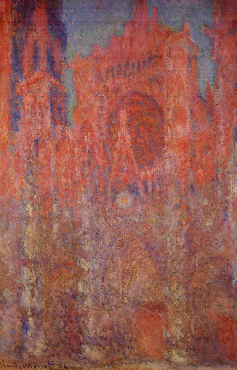 Cloude Monet Oil Paintings Rouen Cathedral 3 1894 - Click Image to Close