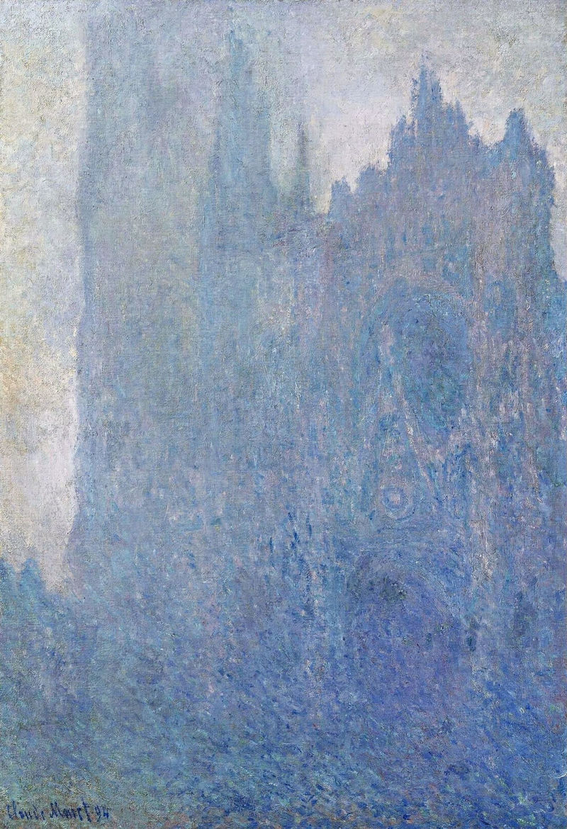 Cloude Monet Oil Paintings Rouen Cathedral in the Fog 1894 - Click Image to Close