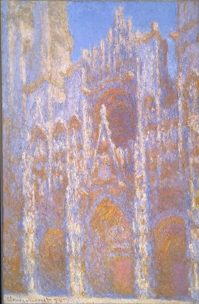 Cloude Monet Oil Paintings Rouen Cathedral, Facade 1894 - Click Image to Close