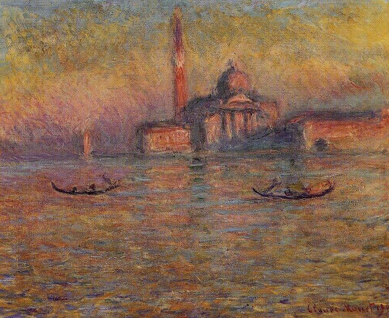 Cloude Monet Oil Paintings San Giorgio Maggiore 1908 - Click Image to Close